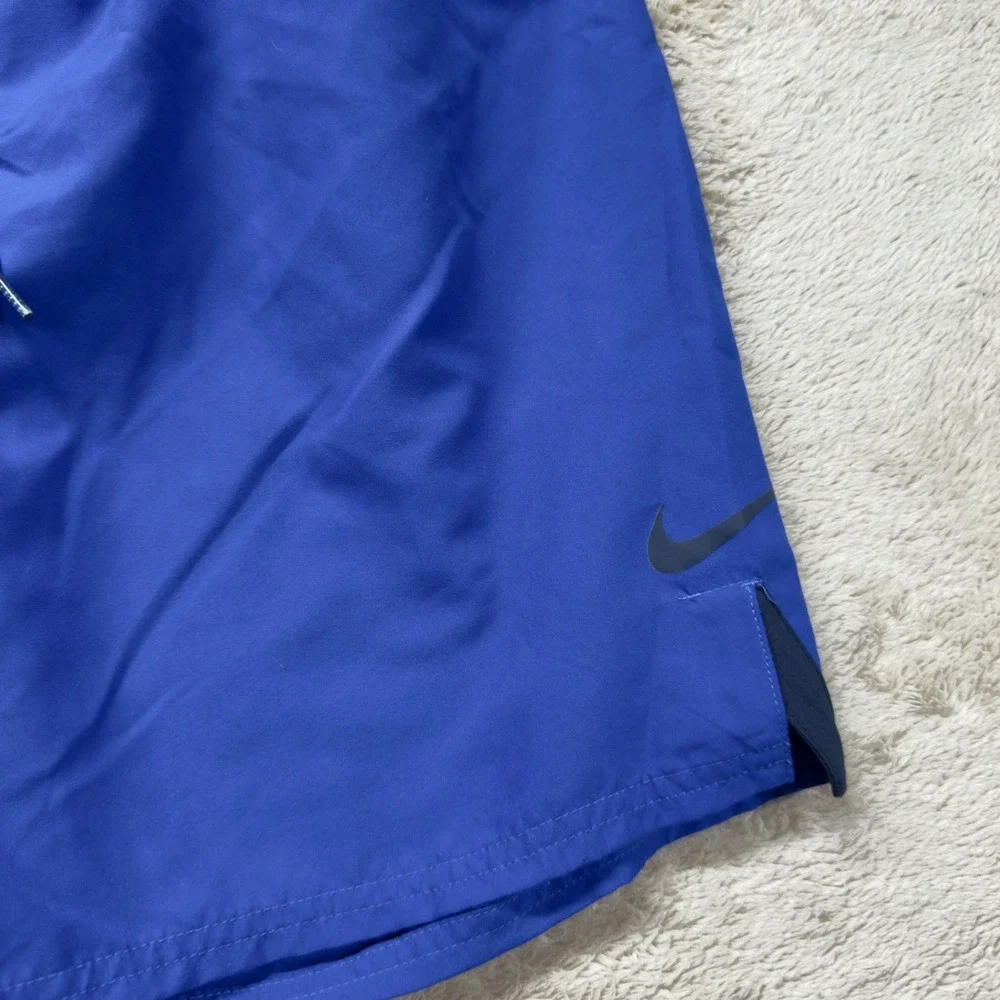Nike Mens Swim Trunks Royal Blue Mesh Lined Board Shorts Large NESS9433‎